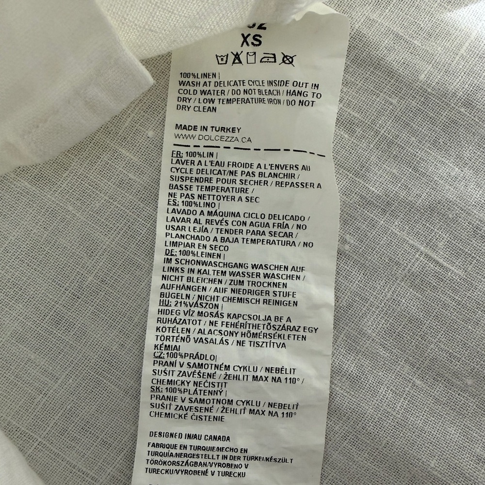 Dolcezza Linen Top - Picture 5 of 5
